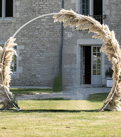 Arche Demi Cercle en Métal