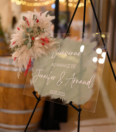 Petite Composition Florale de Panneau