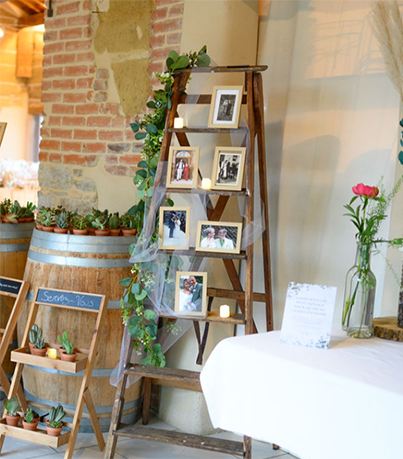 Escabeau Ancien en Bois