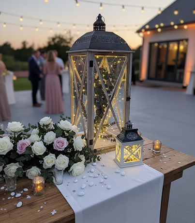 Grande Lanterne en Bois